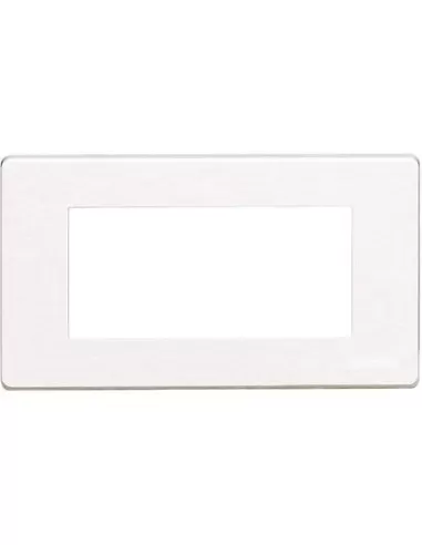 Bticino 504//4a//r magic plate 4p resin 504//4a//r